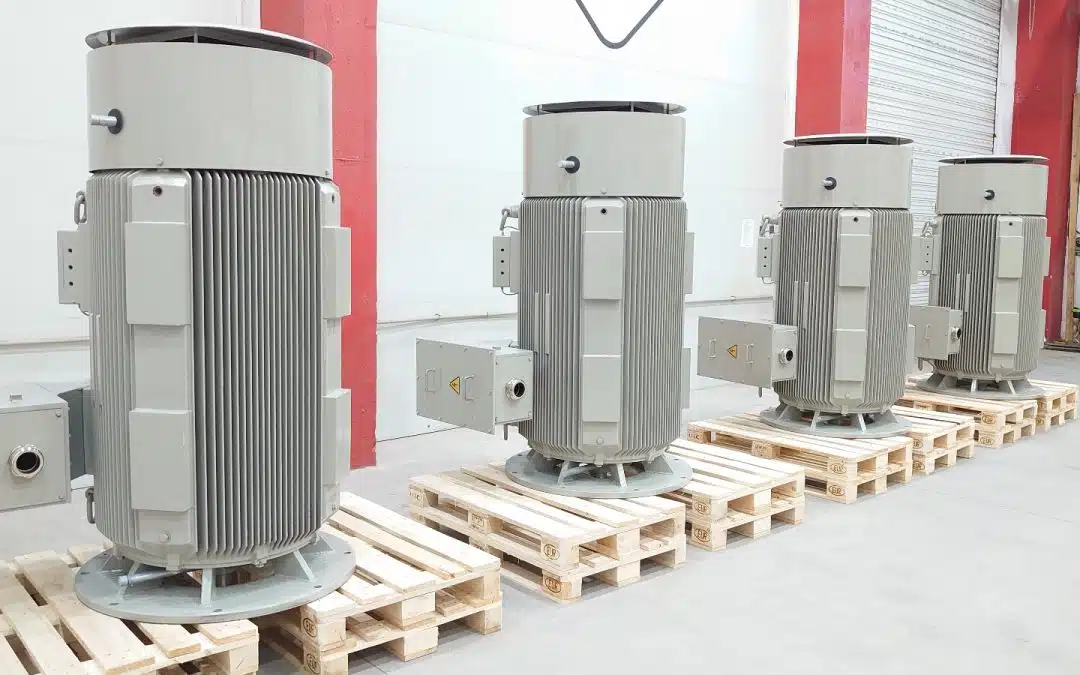 high voltage 4 poles electric motor